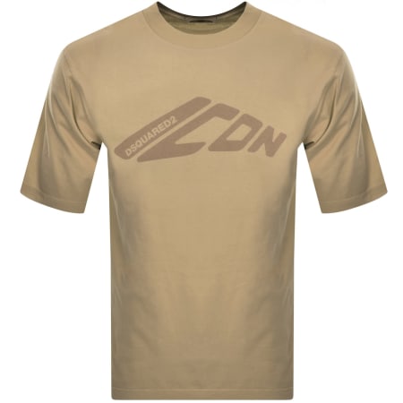 VIPSALE★【DSQUARED２】Icon New Generation Loose Fit T-Shirt Icon New Generation Loose Fit T-Shirt